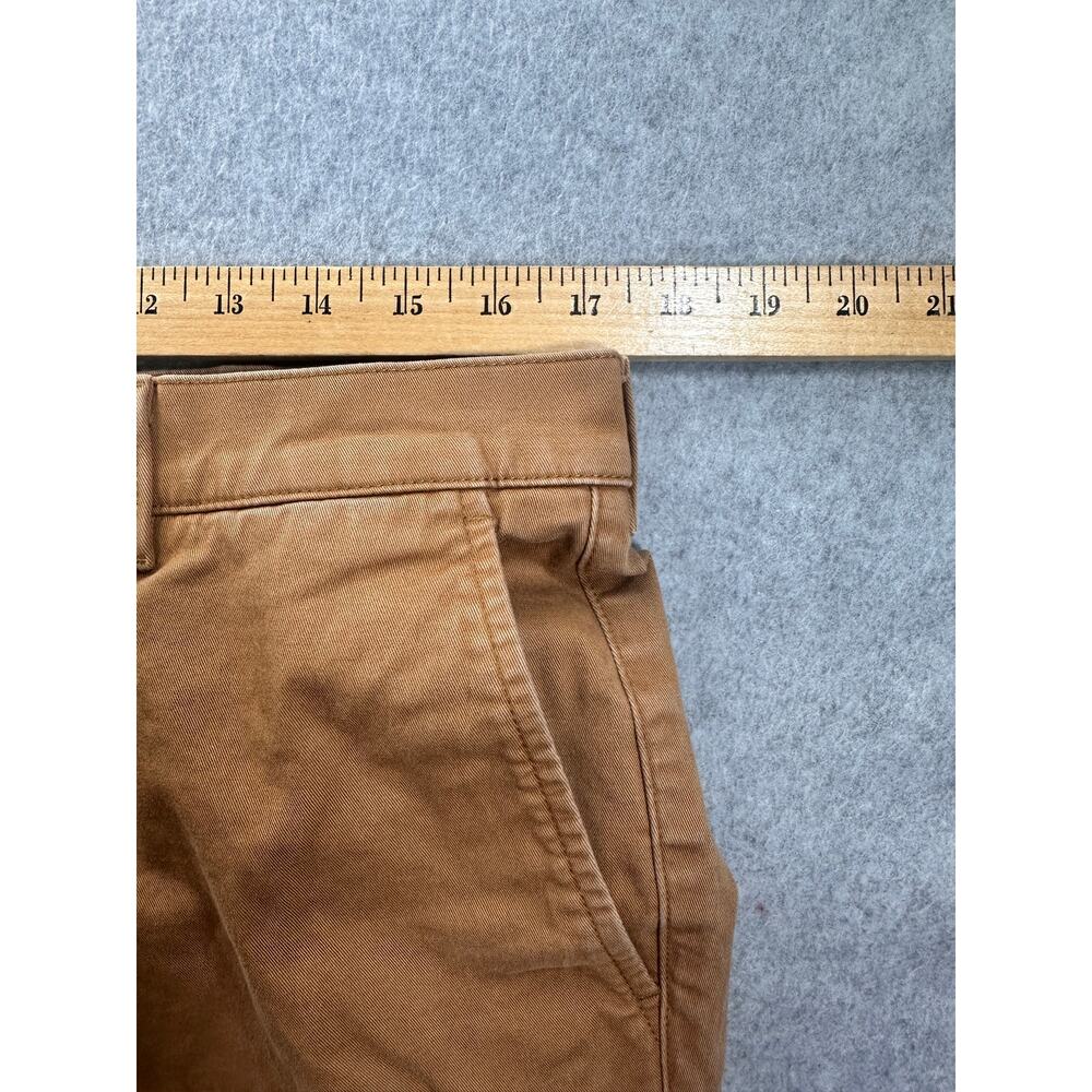 Duck Head Gold School Chino Pants Brown Stretch Twill 33x32 - Picture 7 of 9